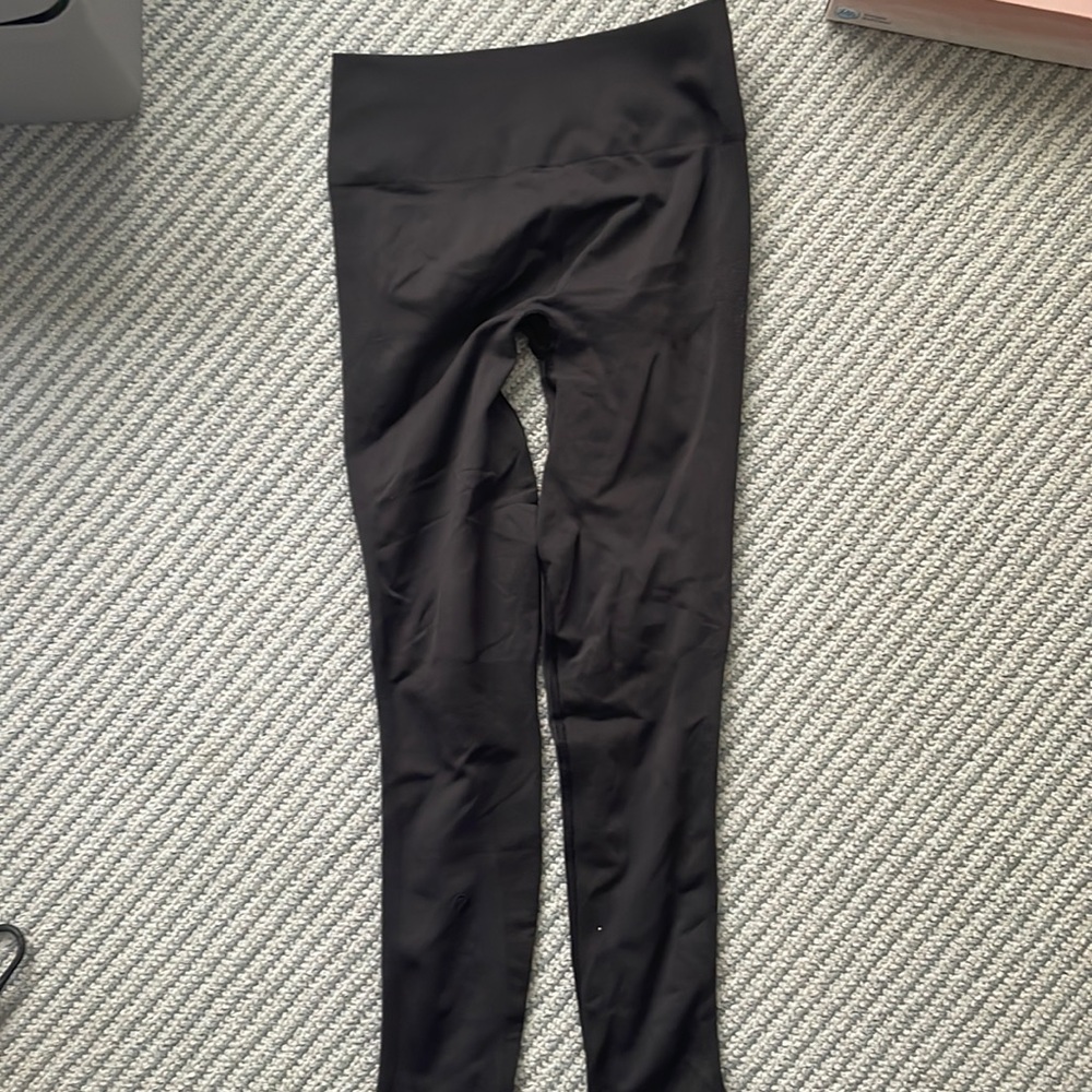 Lululemon leggings- not sure about styler but are definitely thicker